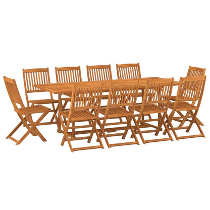 11-Delige Tuinset 220X90X75 Cm Massief Acaciahout 10