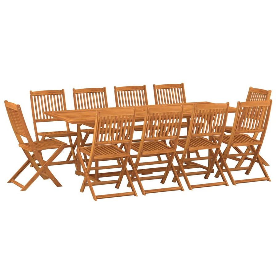 11-Delige Tuinset 220X90X75 Cm Massief Acaciahout 10