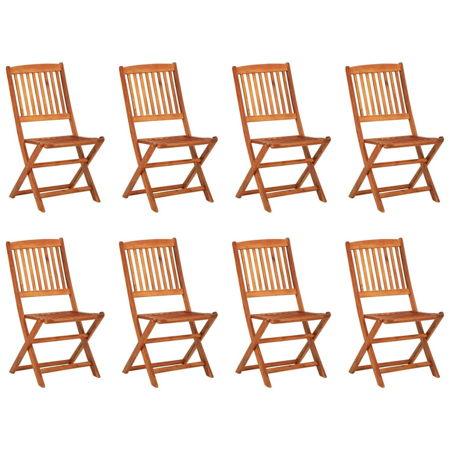 9-Delige Tuinset 220X90X75 Cm Massief Acaciahout 8
