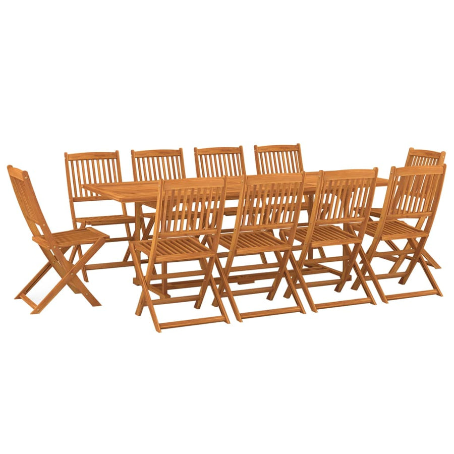 11-Delige Tuinset 220X90X75 Cm Massief Acaciahout 10