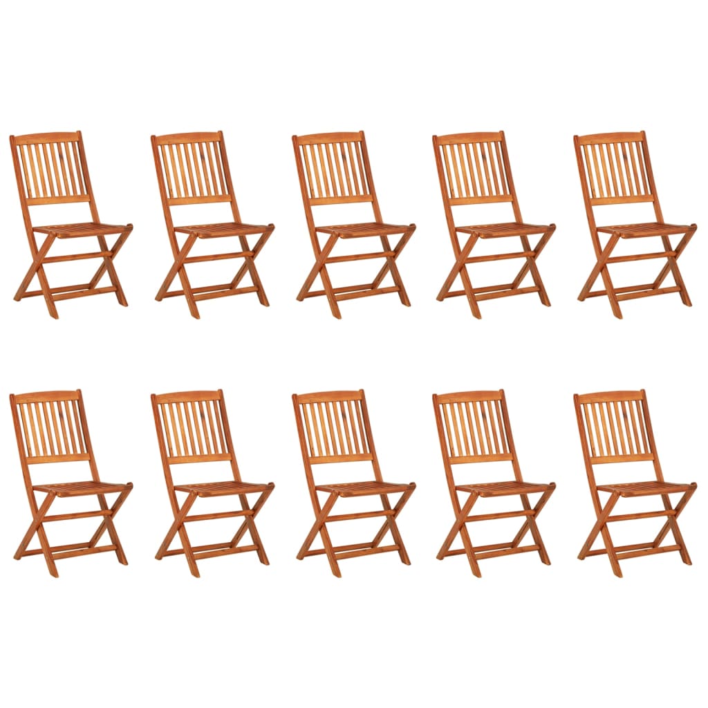 11-Delige Tuinset 220X90X75 Cm Massief Acaciahout 10