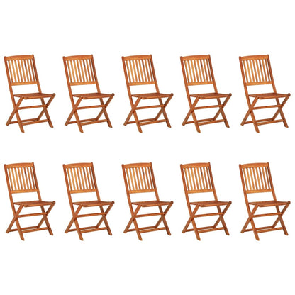 11-Delige Tuinset 220X90X75 Cm Massief Acaciahout 10
