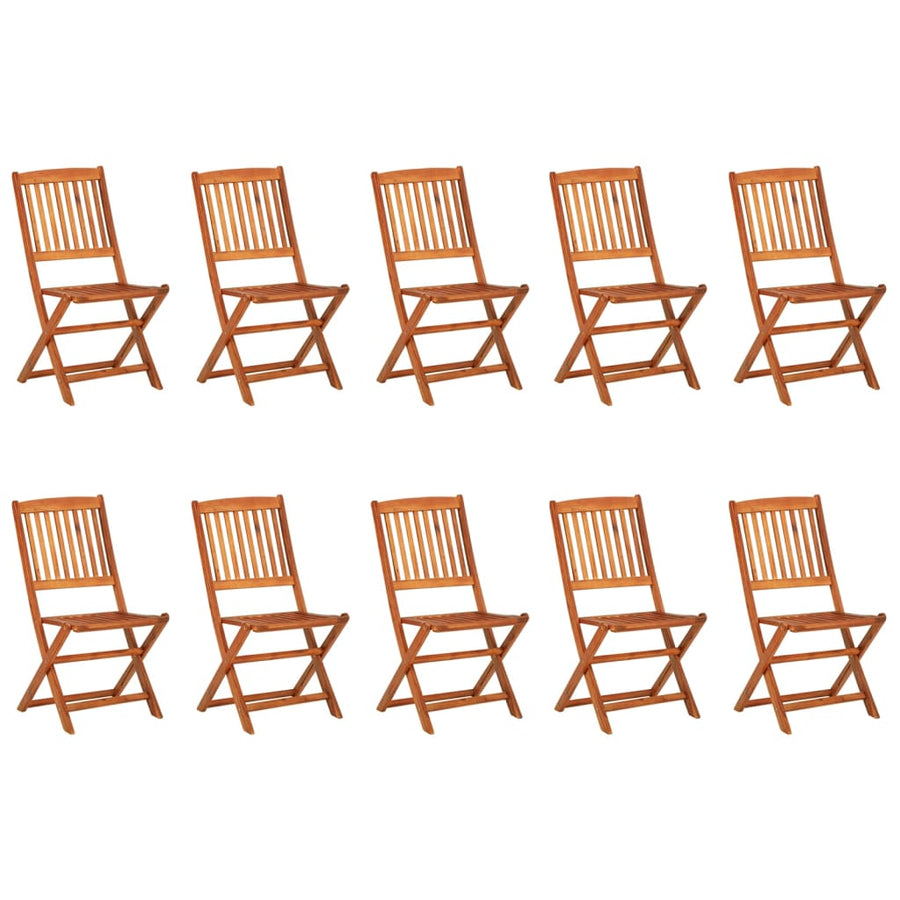 11-Delige Tuinset 220X90X75 Cm Massief Acaciahout 10