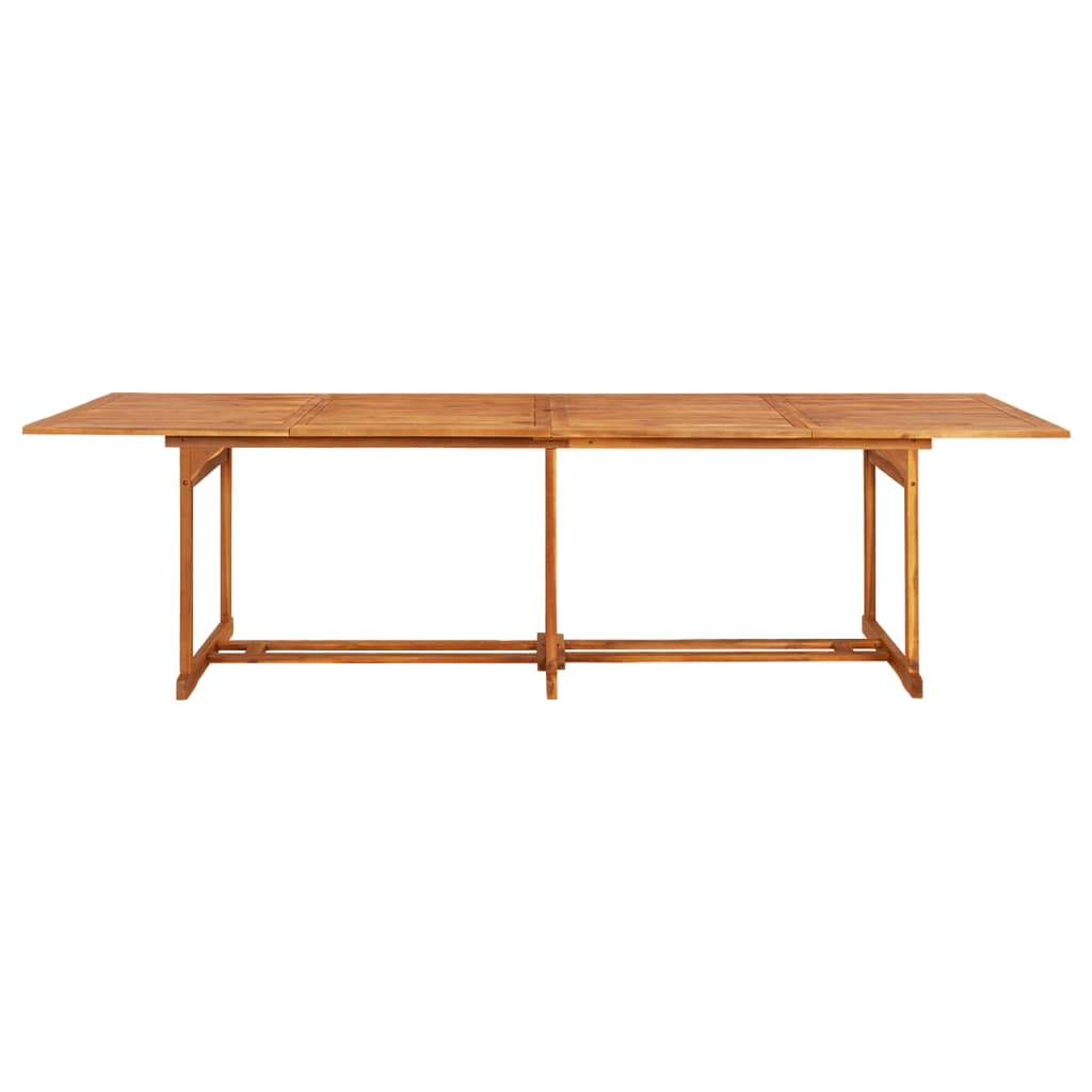 11-delige Tuinset 280x90x75 cm massief acaciahout
