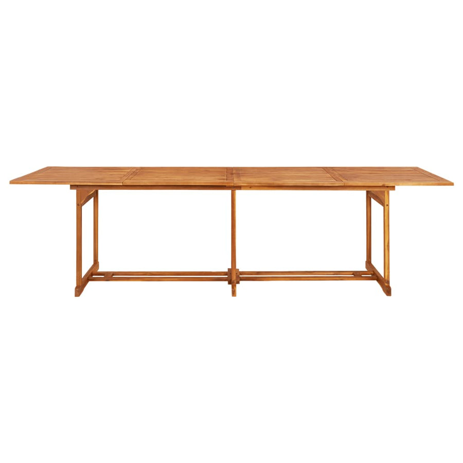 11-delige Tuinset 280x90x75 cm massief acaciahout