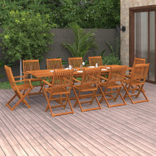 11-delige Tuinset 280x90x75 cm massief acaciahout