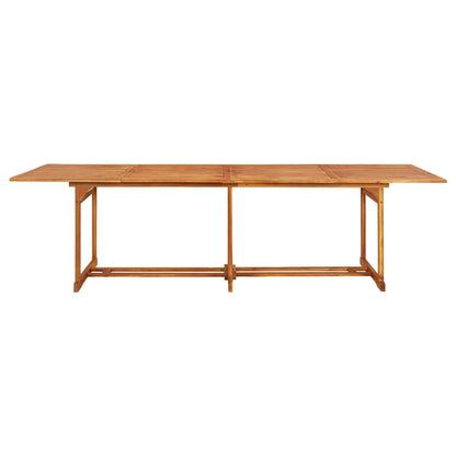 11-delige Tuinset 280x90x75 cm massief acaciahout