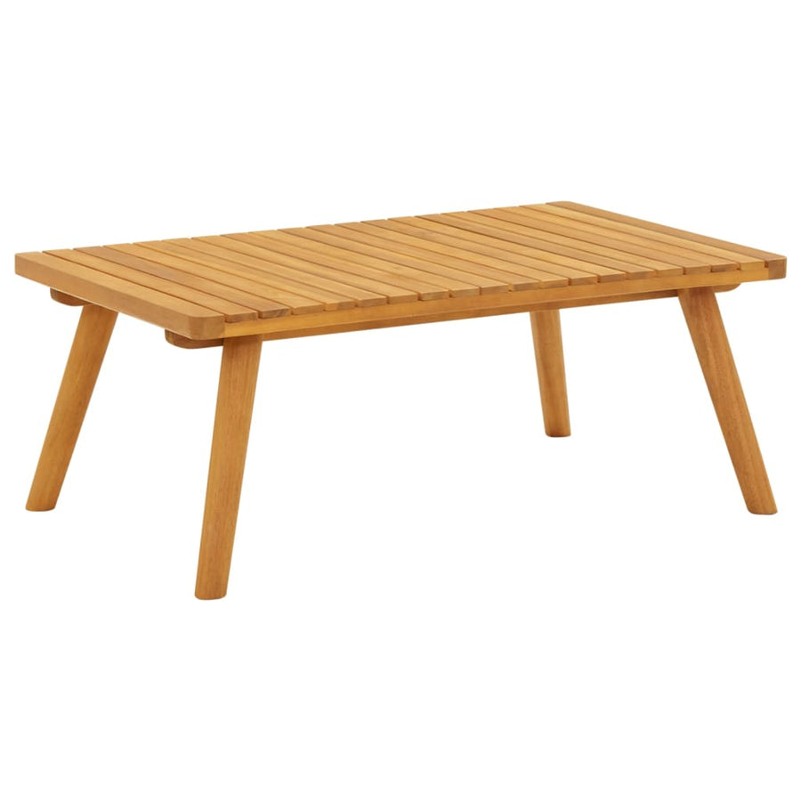 7-Delige Loungeset Met Kussens Massief Acaciahout 3x hoek + 3x midden + Tafel