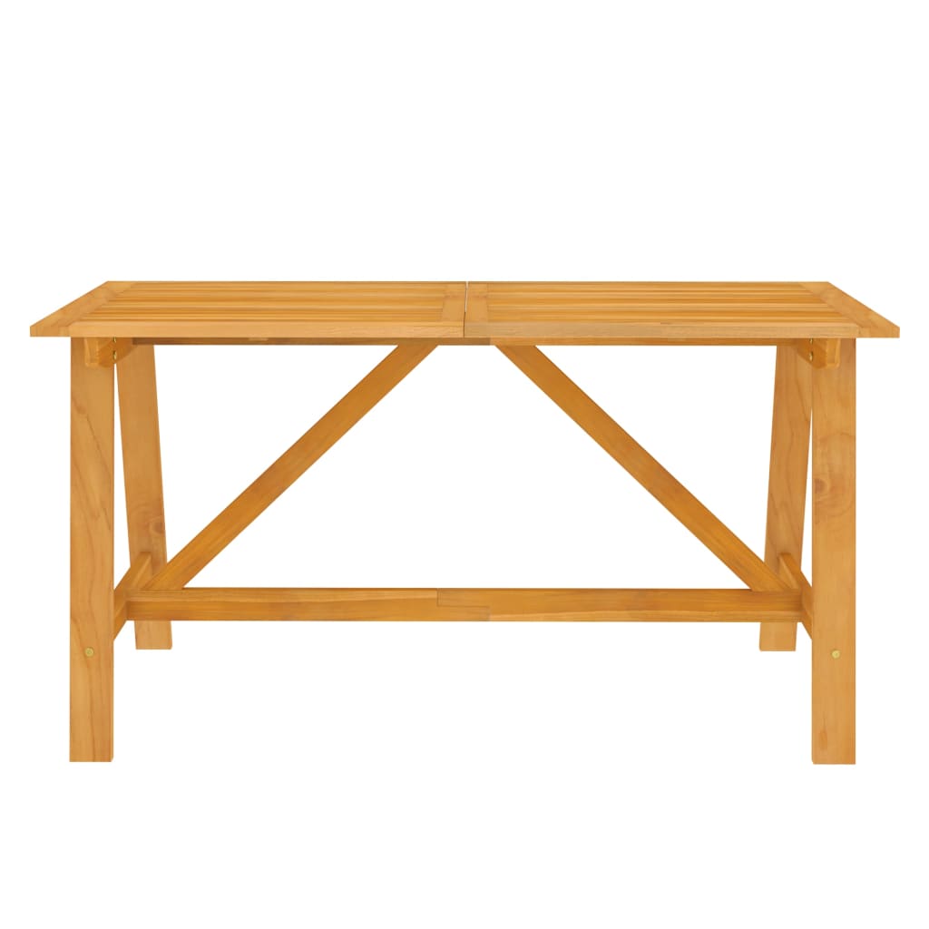-Delige Tuinset Massief Acaciahout 5 140 cm tafellengte