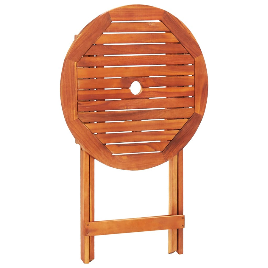 3-Delige Tuinset Inklapbaar Massief Eucalyptushout 1