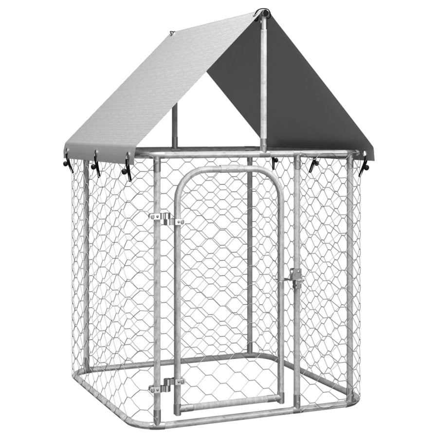 Hondenkennel Voor Buiten Met Dak 100 x 100 x 150 cm