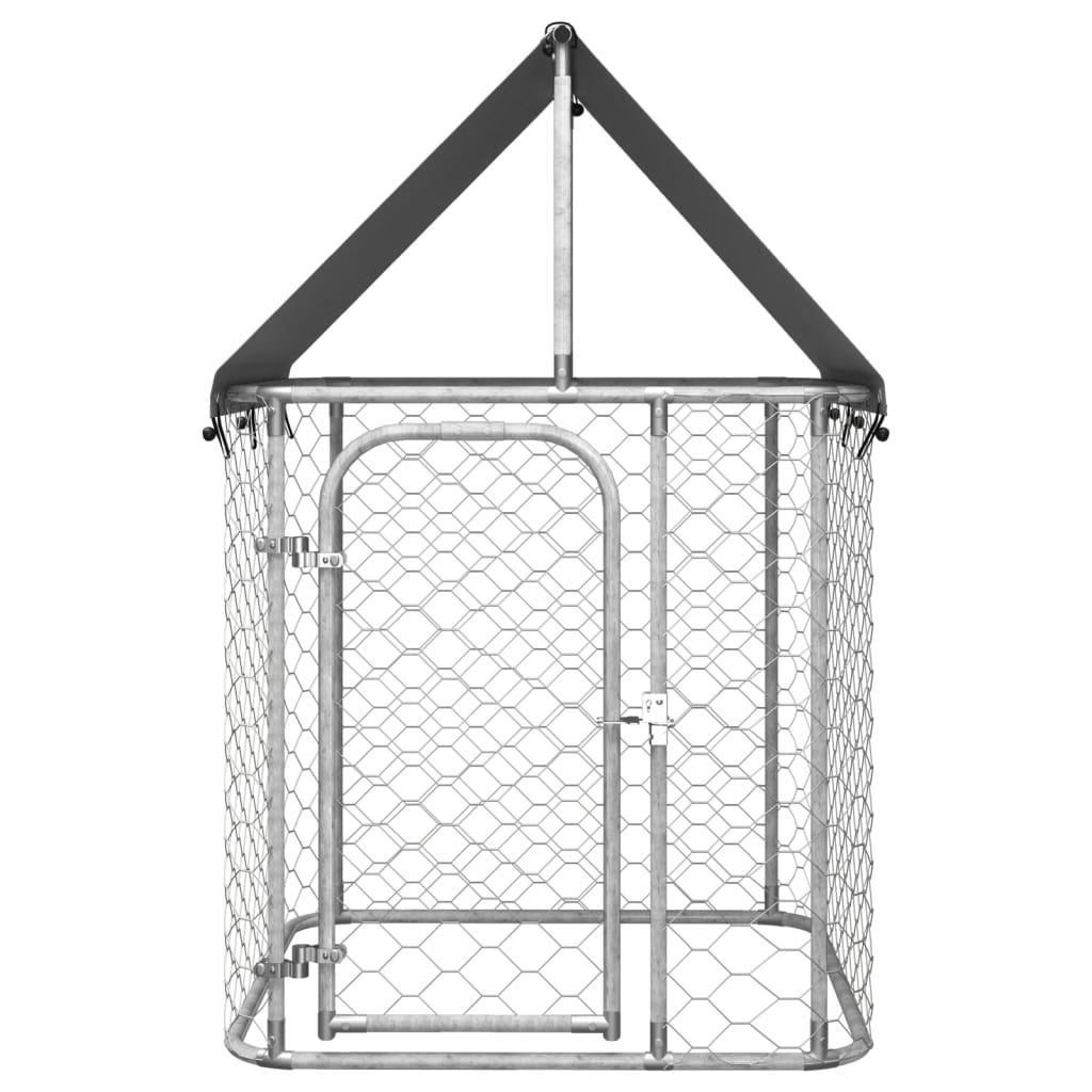 Hondenkennel Voor Buiten Met Dak 100 x 100 x 150 cm