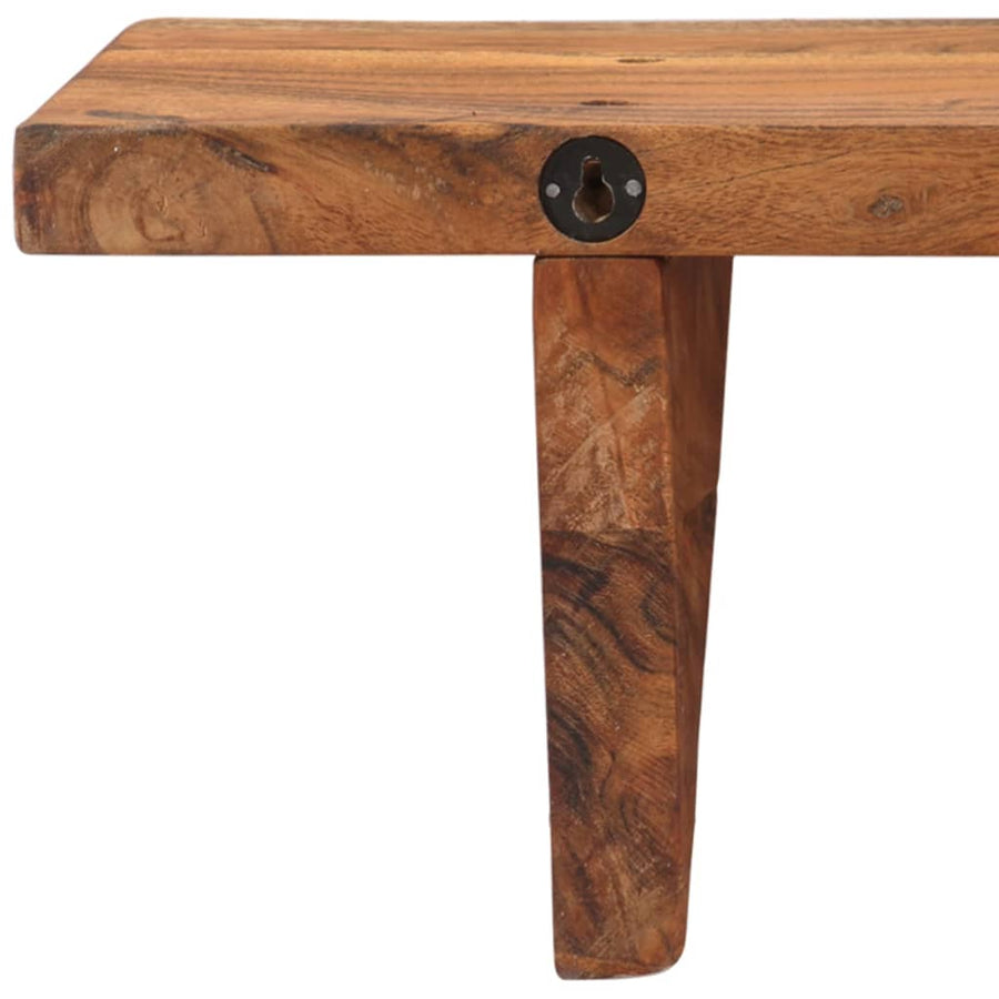 Wandschappen Massief Acaciahout 110 x 20 x 18 cm