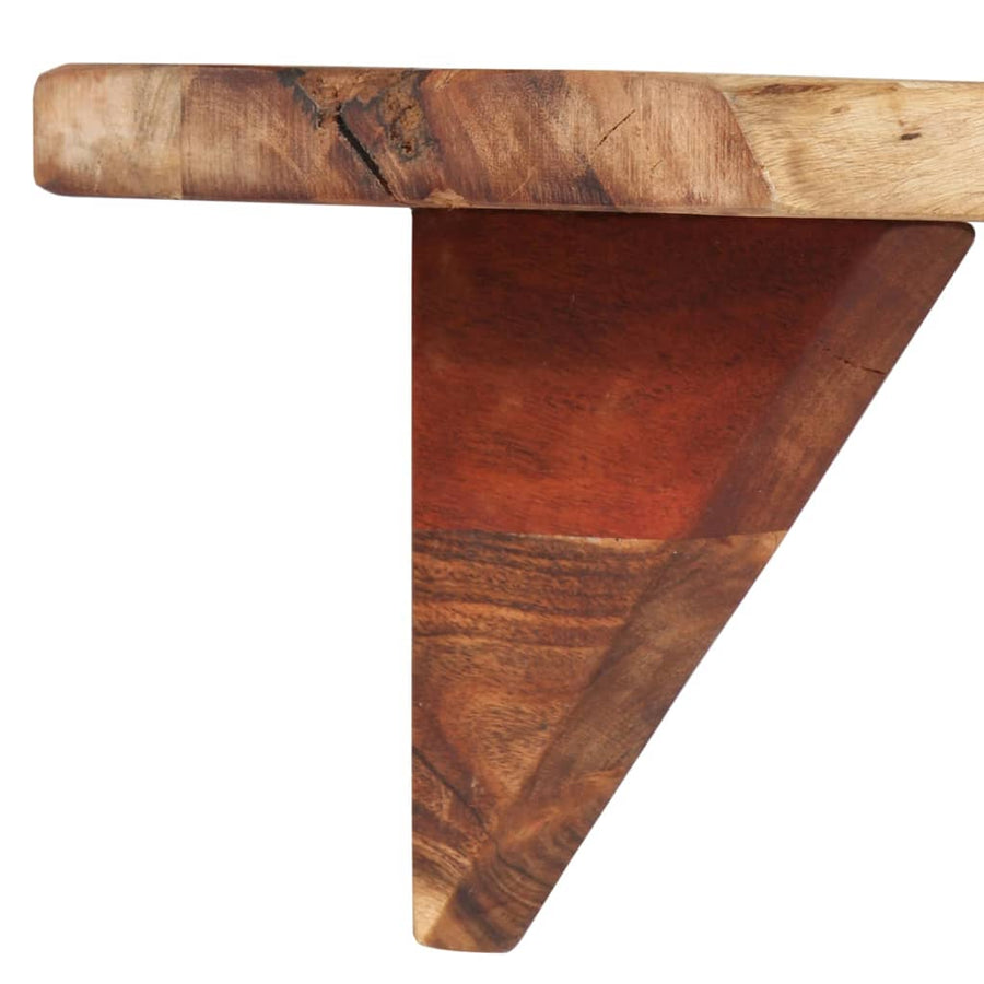 Wandschappen Massief Acaciahout 110 x 20 x 18 cm