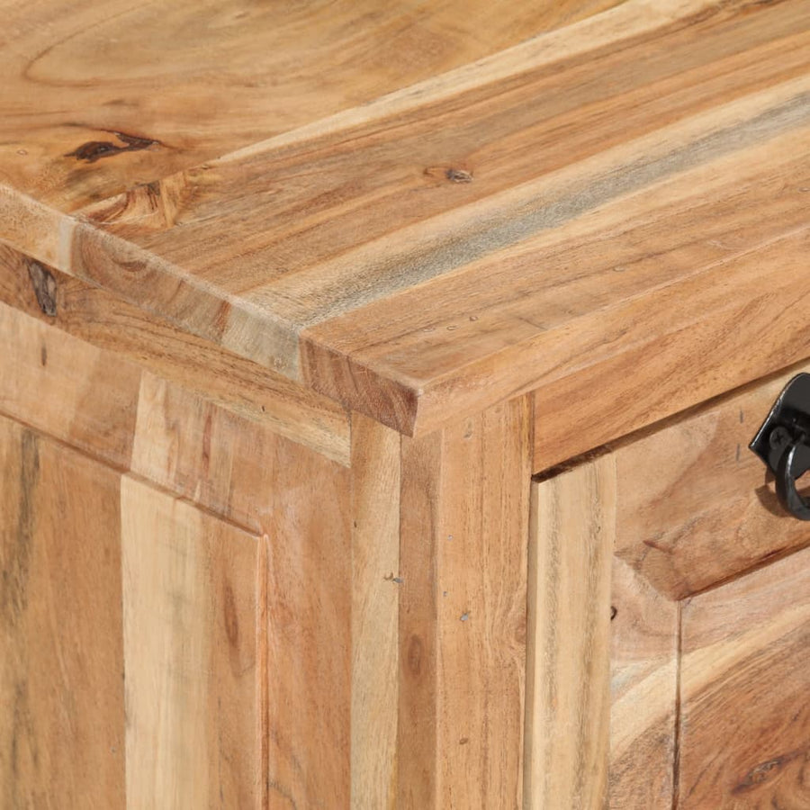 Schoenenopbergbank 85X40X45 Cm Massief Acaciahout