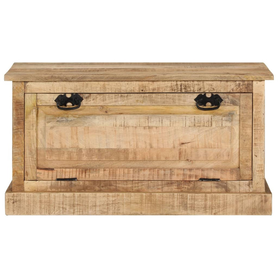 Schoenenopbergbank 85X40X45 Cm massief mangohout