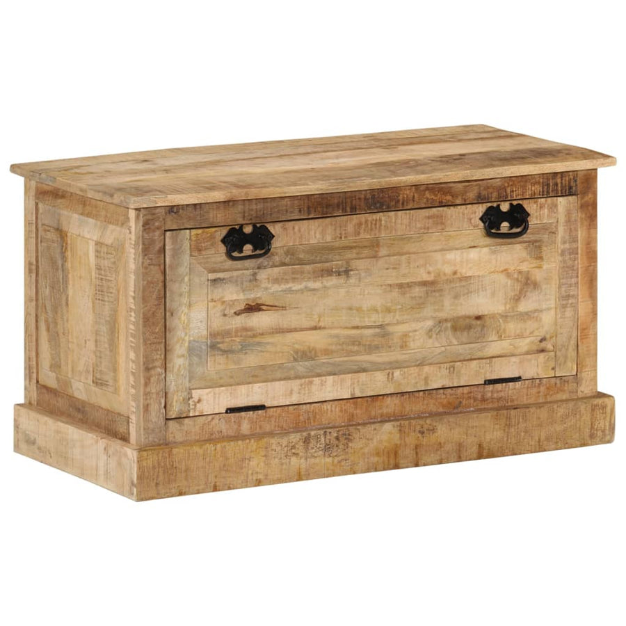 Schoenenopbergbank 85X40X45 Cm massief mangohout