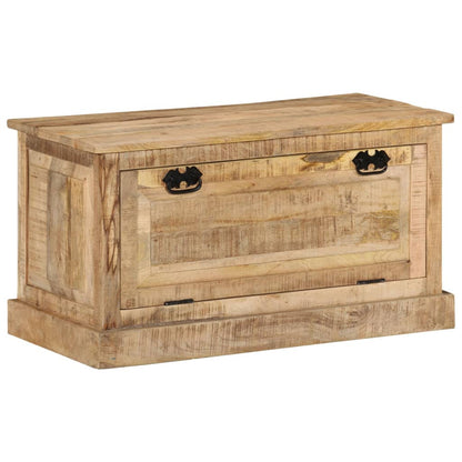 Schoenenopbergbank 85X40X45 Cm massief mangohout