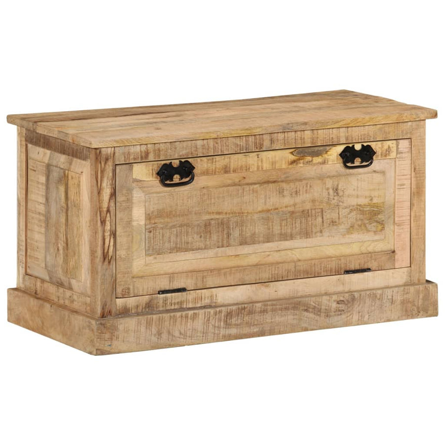 Schoenenopbergbank 85X40X45 Cm massief mangohout