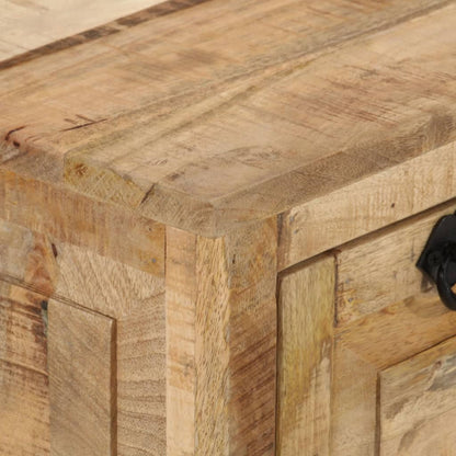Schoenenopbergbank 85X40X45 Cm massief mangohout