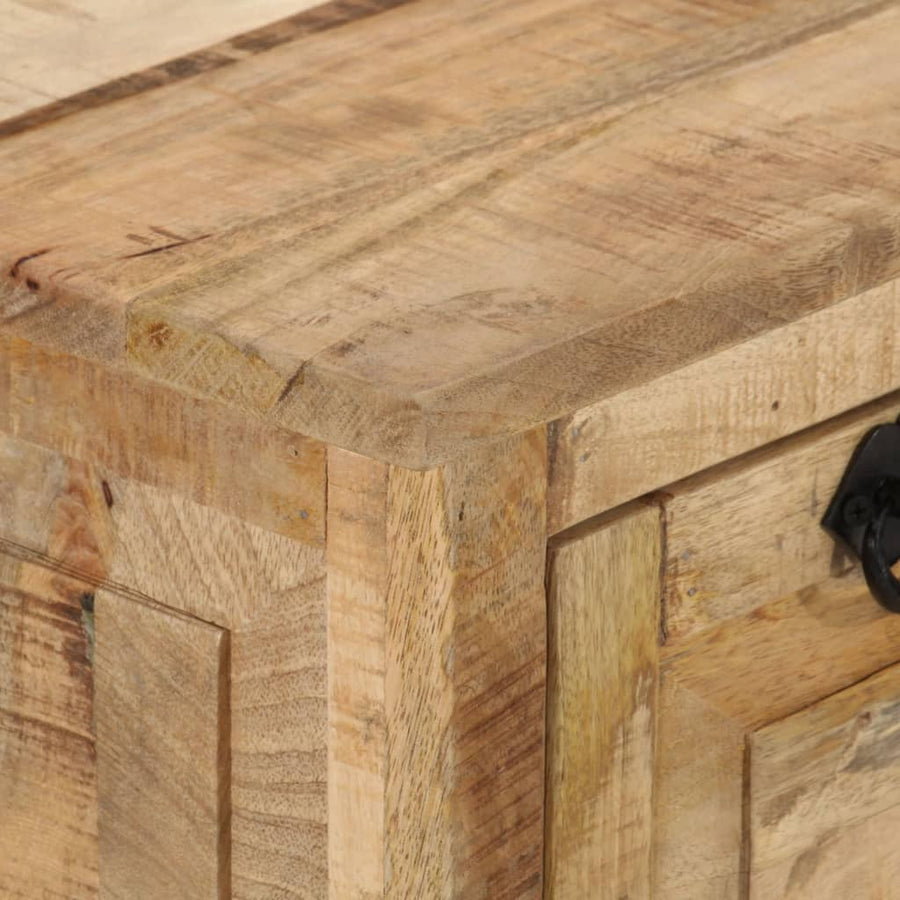 Schoenenopbergbank 85X40X45 Cm massief mangohout