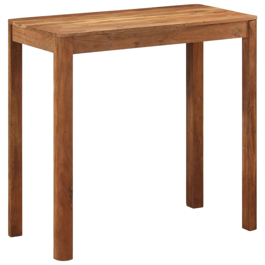 Bartafel 110X55X106 Cm Massief Acaciahout Met Honingafwerking