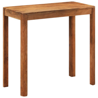 Bartafel 110X55X106 Cm Massief Acaciahout Met Honingafwerking