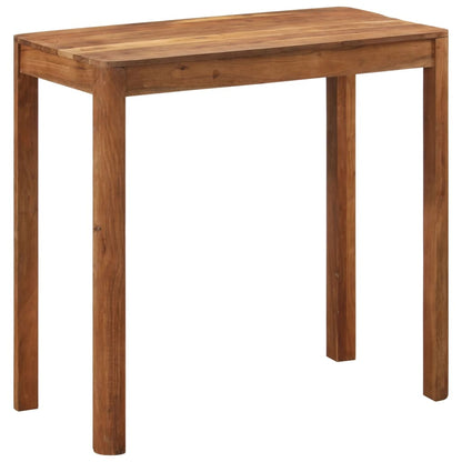 Bartafel 110X55X106 Cm Massief Acaciahout Met Honingafwerking