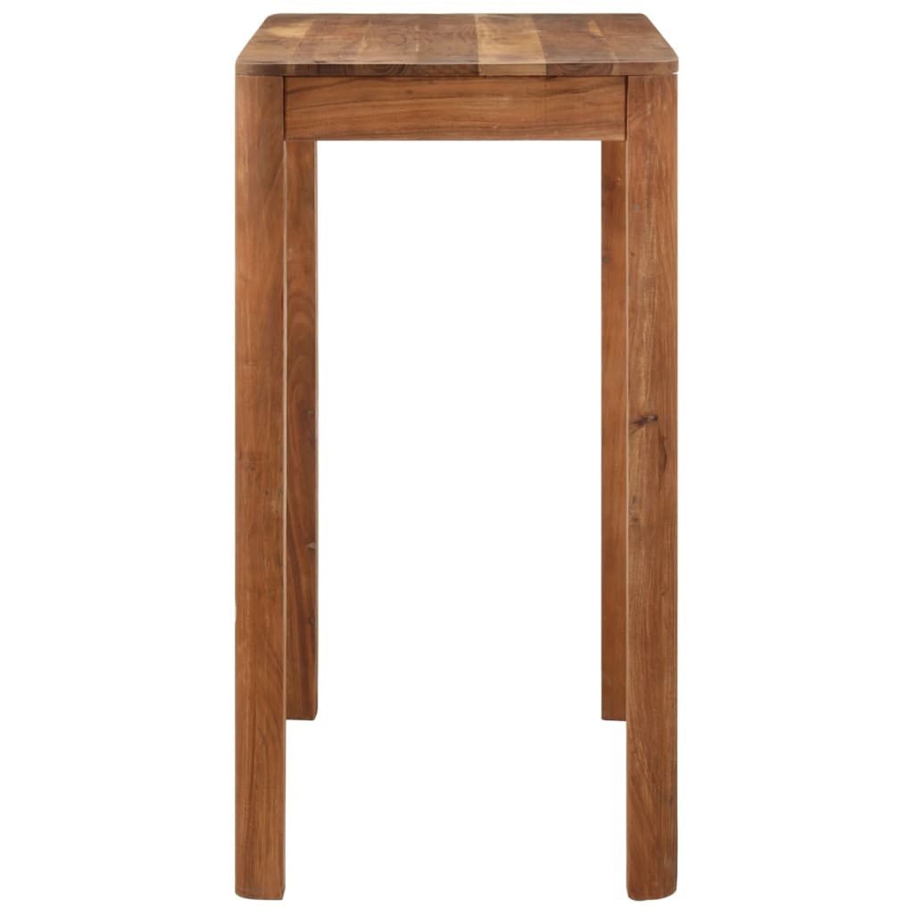 Bartafel 110X55X106 Cm Massief Acaciahout Met Honingafwerking