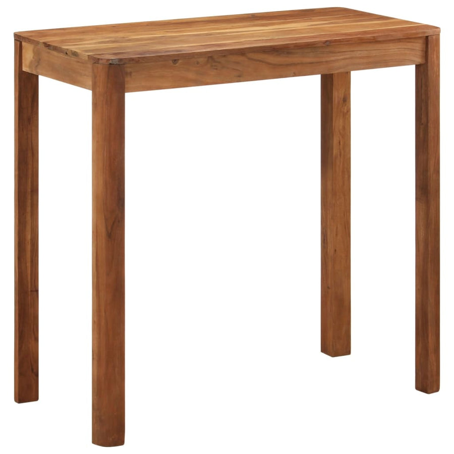 Bartafel 110X55X106 Cm Massief Acaciahout Met Honingafwerking