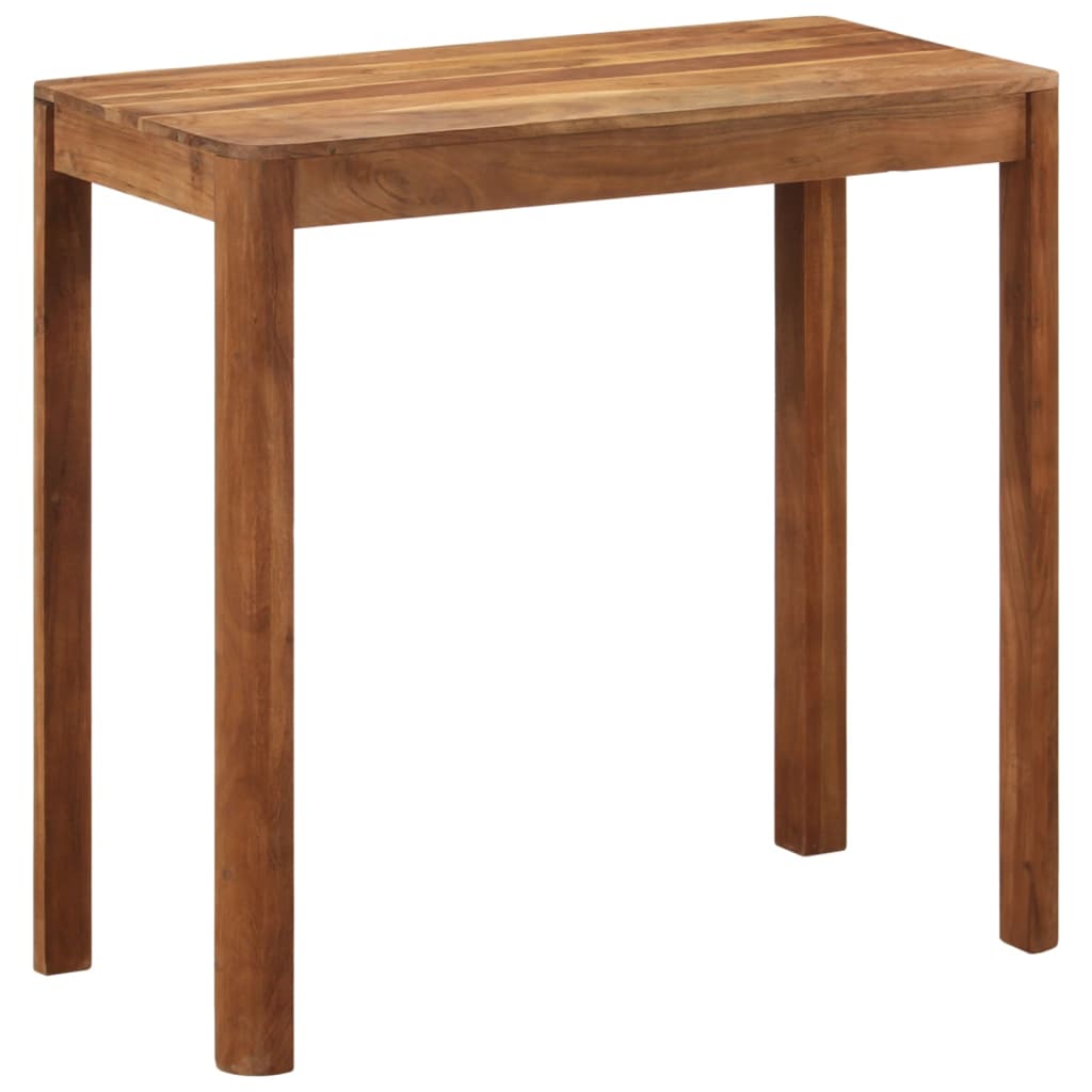 Bartafel 110X55X106 Cm Massief Acaciahout Met Honingafwerking