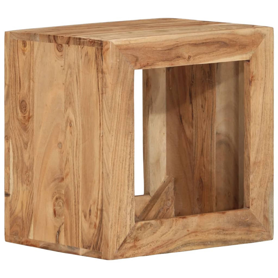 Kruk 40X30X40 Cm Massief acaciahout