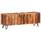 TV cabinet 110x30x40 cm solid reclaimed wood