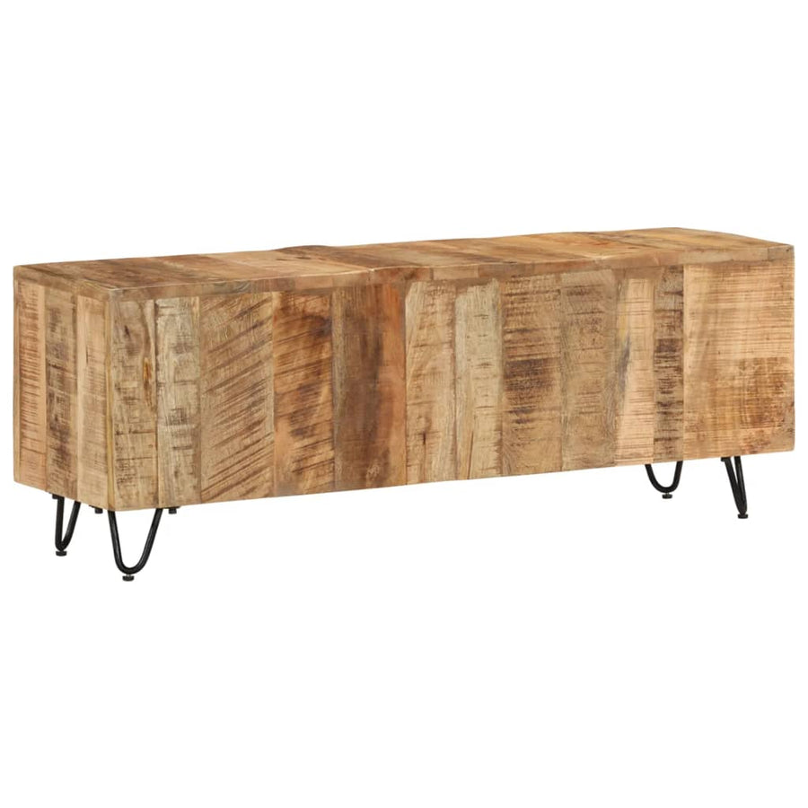 Tv-meubel 110x30x40 cm massief mangohout