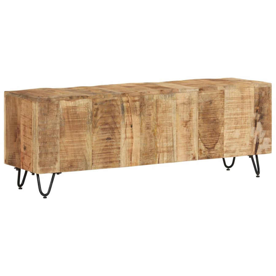 Tv-meubel 110x30x40 cm massief mangohout