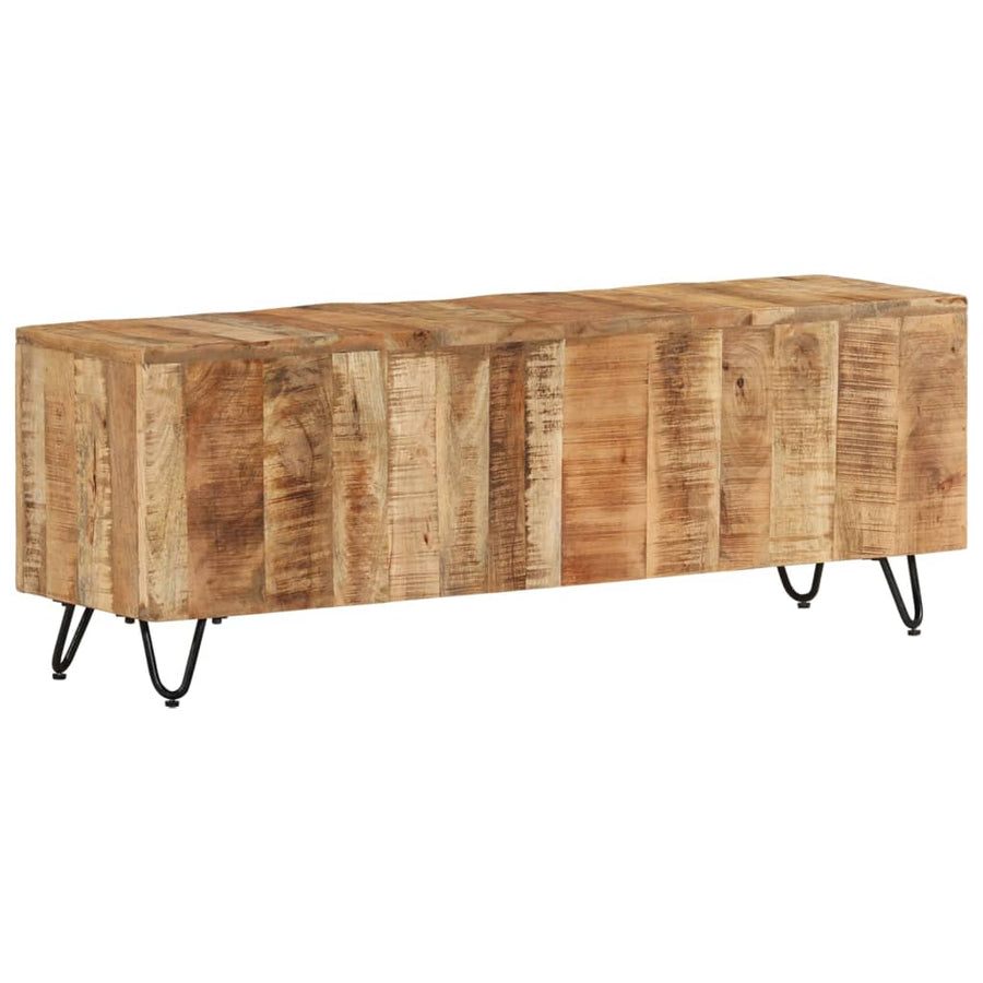 Tv-meubel 110x30x40 cm massief mangohout