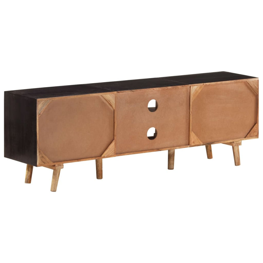 Tv-Meubel Ruw Mangohout En Massief Acaciahout 140 x 30 x 46 cm