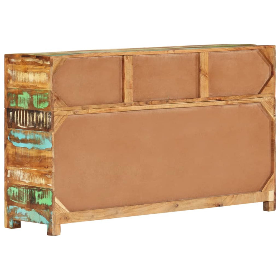 Dressoir 110x30x65 cm massief gerecycled hout