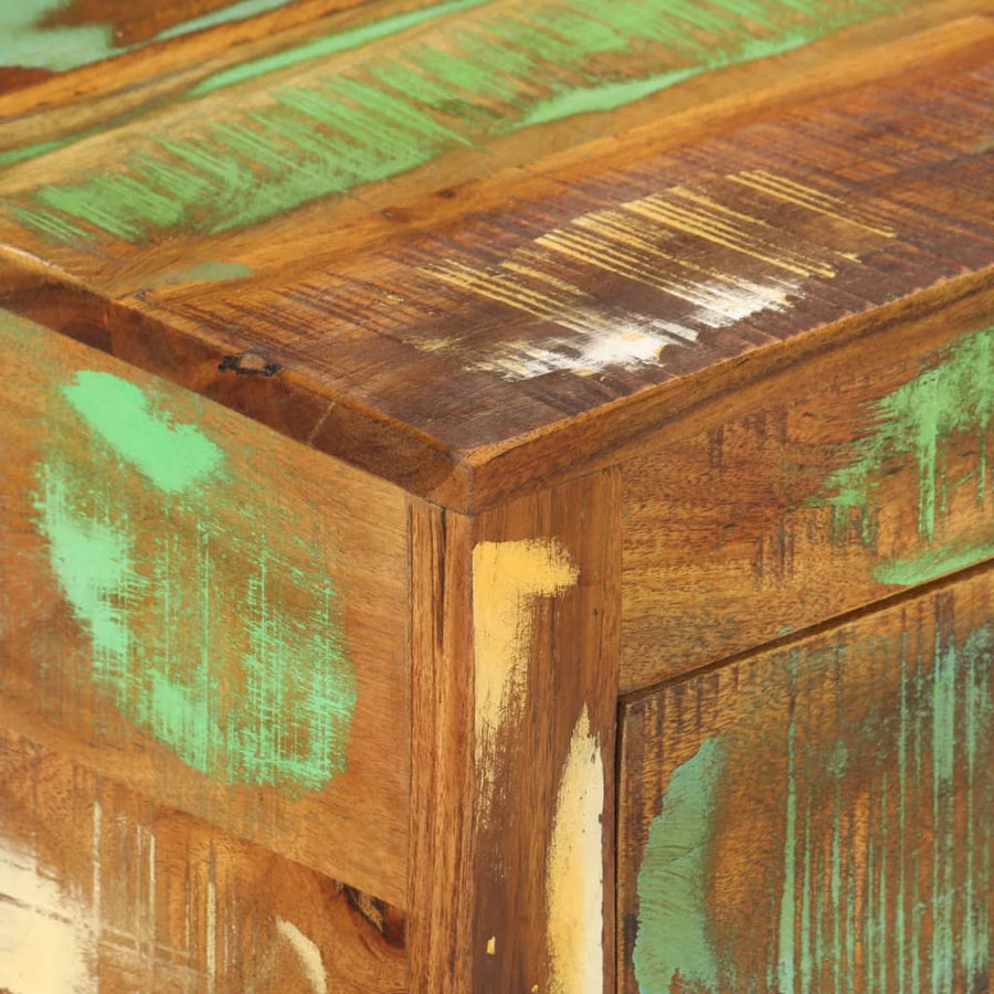 Dressoir 110x30x65 cm massief gerecycled hout