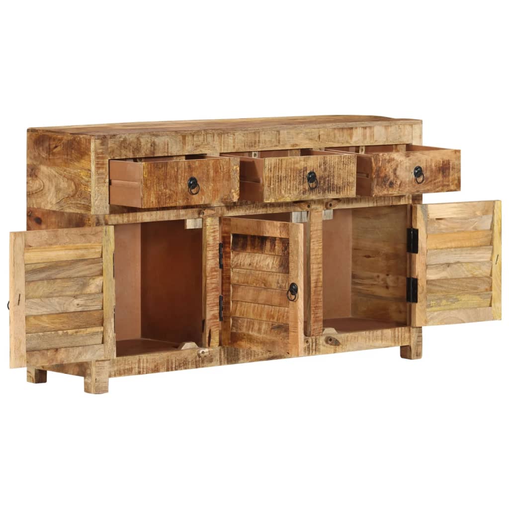 Dressoir 110 x 30 x 65 cm massief mangohout
