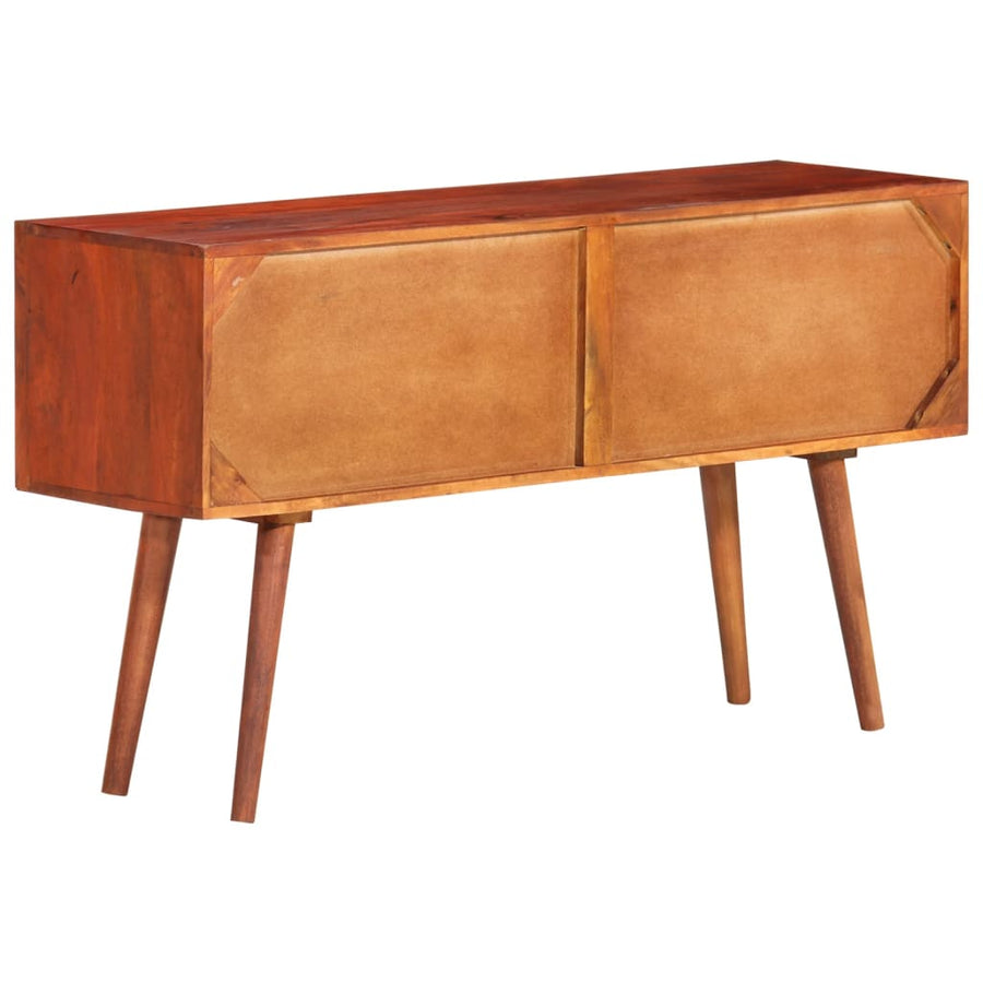 Dressoir 110x30x59 cm massief mangohout
