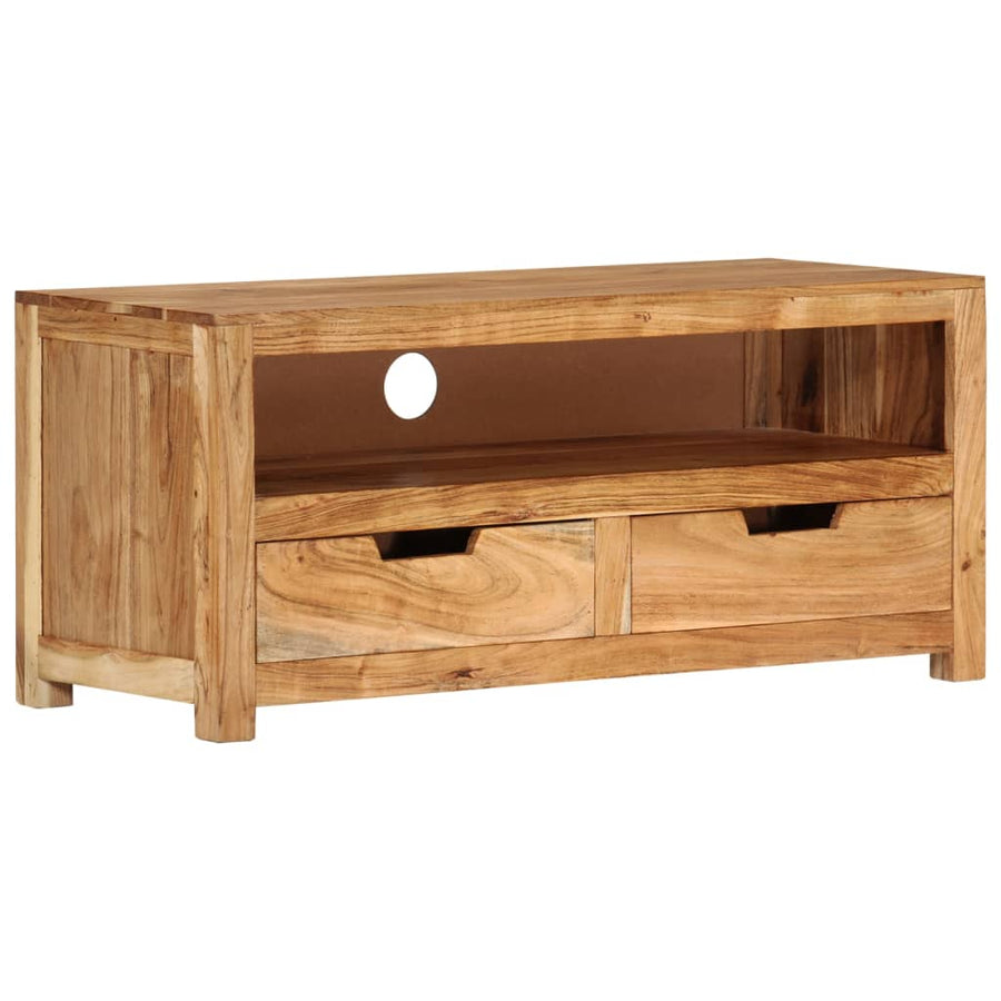 Tv-meubel 88x35x40 cm massief acaciahout