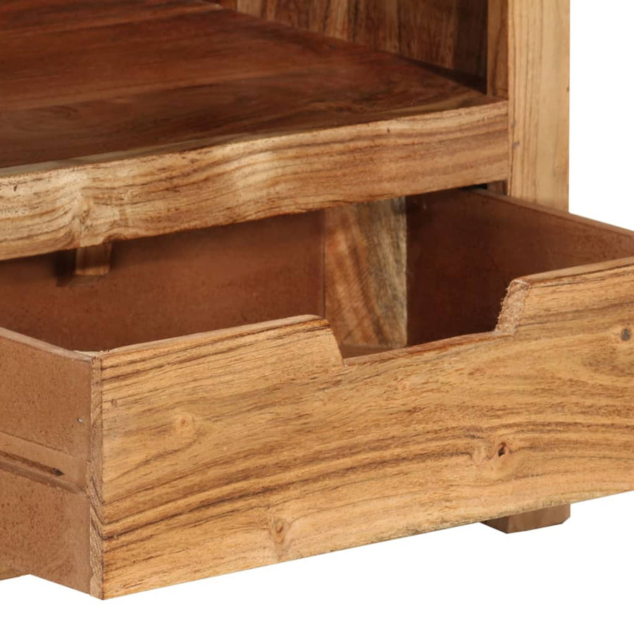 Tv-meubel 88x35x40 cm massief acaciahout