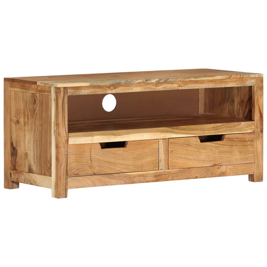 Tv-meubel 88x35x40 cm massief acaciahout
