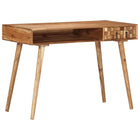 Schrijftafel massief acaciahout 110x50x76 cm