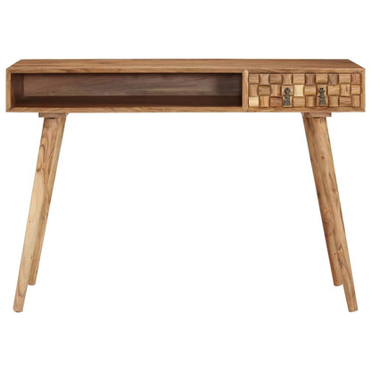 Schrijftafel 110x50x76 cm massief acaciahout