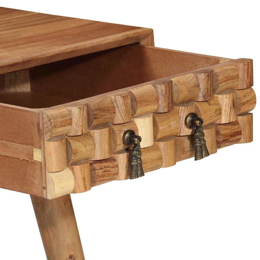 Schrijftafel 110x50x76 cm massief acaciahout