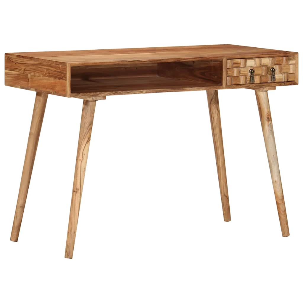 Schrijftafel 110x50x76 cm massief acaciahout