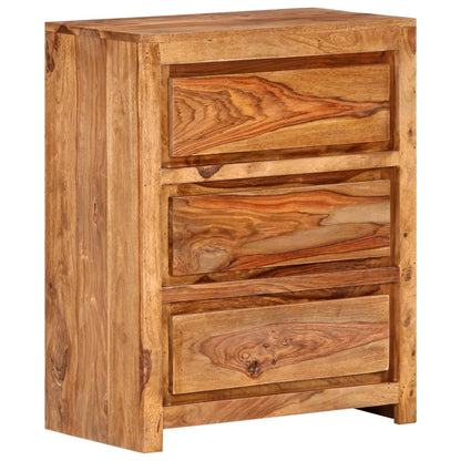 Ladekast 60x33x75 cm massief acaciahout