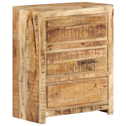 Ladekast 60x33x75 cm massief mangohout
